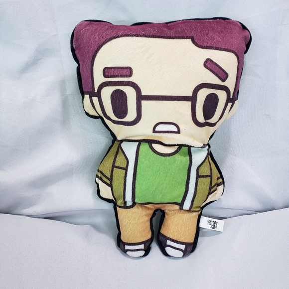 The Big Bang Theory Leonard Plush Stuffed Toy 12 Inch 2014 Pillow - Picture 9 of 9